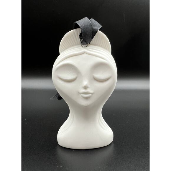 Jonathan Adler Naughty Nice Christmas Ornament Set Holiday White Figurines - Picture 7 of 10